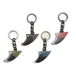 FCS 2 Fin Key Ring Schlüsselanhänger PC Metall...