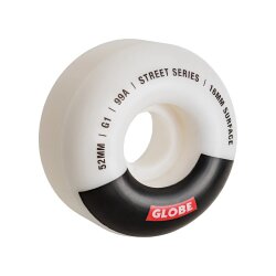 Globe Urethane Wheels White Black Bar 52mm