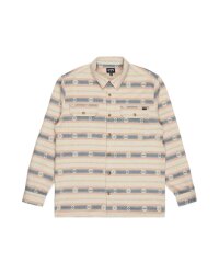 Billabong Offshore Jaquard Flannel Hemd Oatmeal