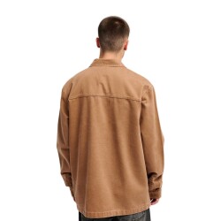 Quiksilver Mohab Washed Twill Shirt Jacke Rawhide