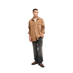 Quiksilver Mohab Washed Twill Shirt Jacke Rawhide