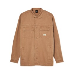 Quiksilver Mohab Washed Twill Shirt Jacke Rawhide