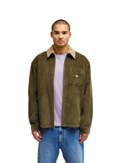 Quiksilver Sherpa Harrington Jacket Grape Leaf