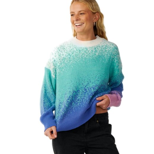 Rip Curl Bossa Nova Degrade Crew Pulli Ocean