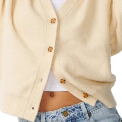 Rip Curl Bossa Nova Jaquard Cardigan Brazilian Sand