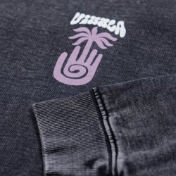 Vissla Aquemini Crew Neck Washed Fleece Phantom