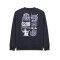 Vissla Aquemini Crew Neck Washed Fleece Phantom