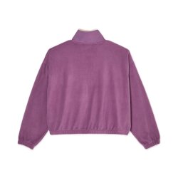 Quiksilver Women Kedai Fleece Jacket Grape Jam