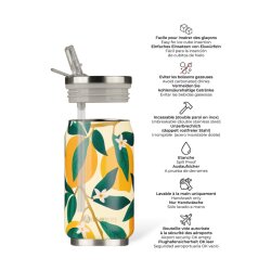 Les Artistes Paris Pull Can´it Lemon 280ml Trinkflasche