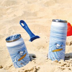 Les Artistes Paris Pull Can´it Surfin Snoopy 500ml Isoliertrinkflasche