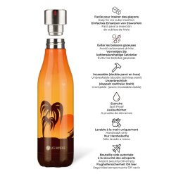 Les Artistes Isothermische Bottle Sunset 500ml