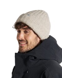 Passenger Fisherman Merino Wool Beanie Vintage White