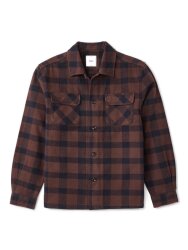 Katin Shiloh Flanel Hemd French Roast Plaid