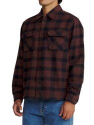 Katin Shiloh Flanel Hemd French Roast Plaid