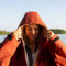 Wave Hawaii Waterproof Strom Robe Yukon Red