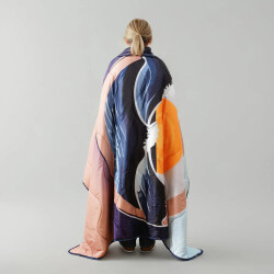 Wave Hawaii Outdoor Decke Sherpa Multifunktionsdecke Three