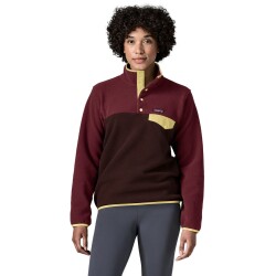 Patagonia Ws Lightweight Synchilla Snap-T Fleece Pullover Den Brown