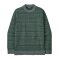 Patagonia Ms Recycled Wool-Blend Sweater Snow Squail Blue Sage