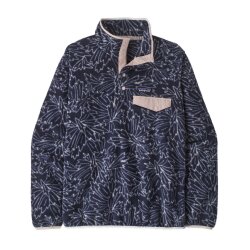 Patagonia Ws Lightweight Synchilla Snap-T Fleece Pullover Saxifrage Sunken Blue