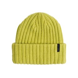 Autumn Wide Wale Beanie Chartreuse