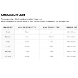 GATH Wassersport Helm GEDI M Schwarz matt